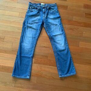 Wrangler 20X Competition Jeans 33x34 Blue Straight Leg 42MWXMD